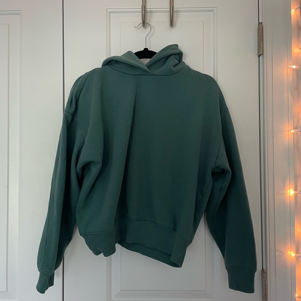 a new day cropped sweatshirt